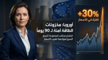 ارتفاع أسعار الغاز في أوروبا 30% واجتماع لمجموعة السبع لبحث الاحتياطيات الاستراتيجية